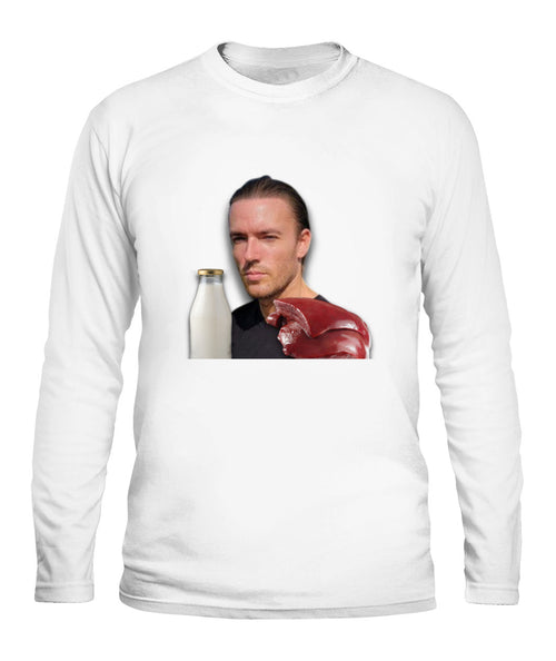 Goatis Raw Meat | Long Sleeve Tee ND Shirts White S