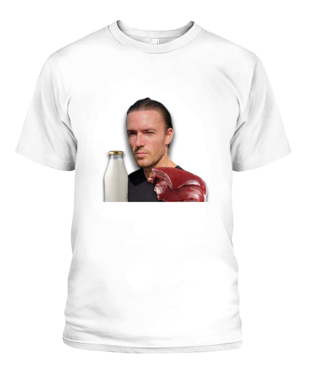 Goatis Raw Meat | Tee ND Shirts White S