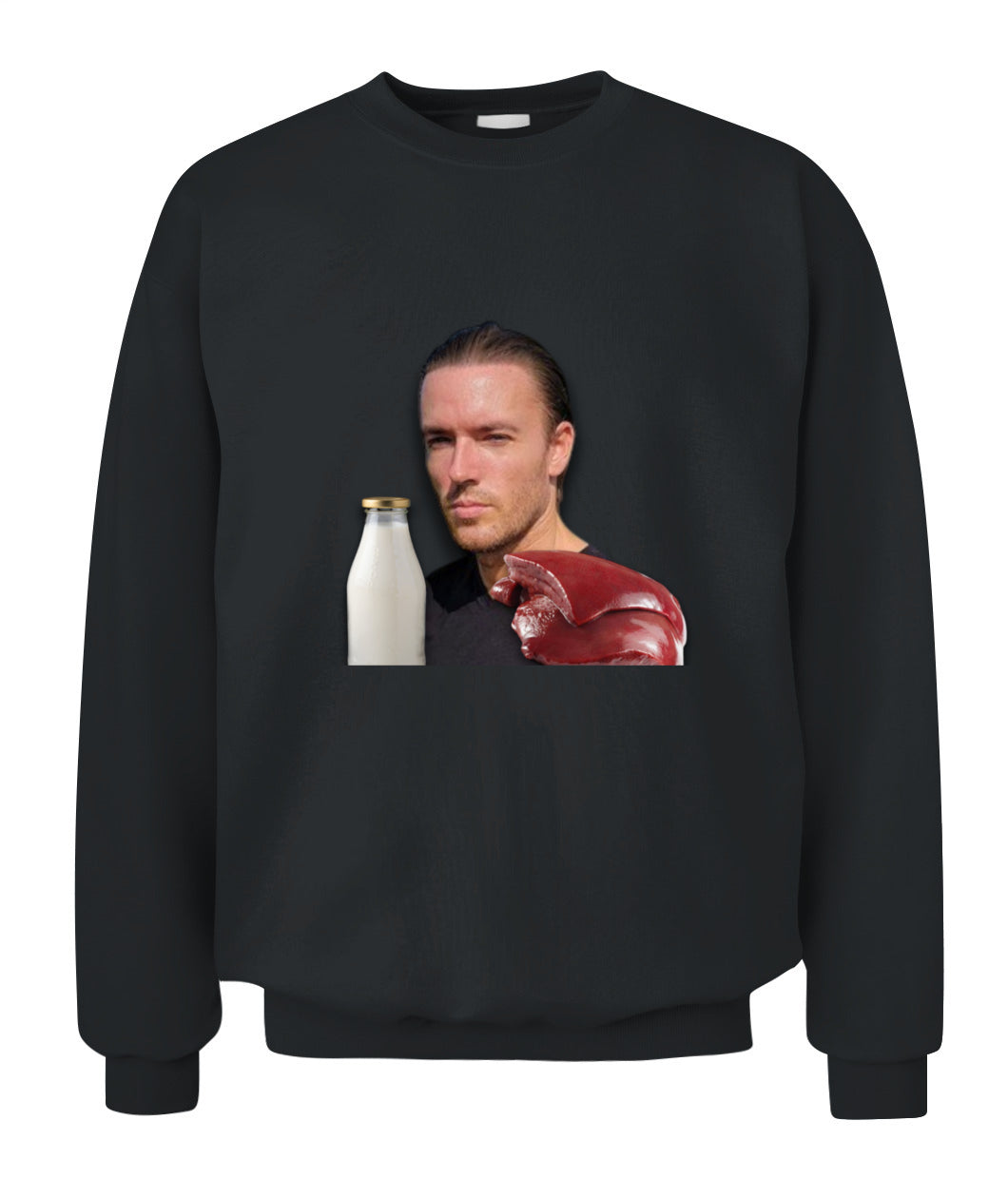 Goatis Raw Meat | Sweatshirt ND Shirts Black S